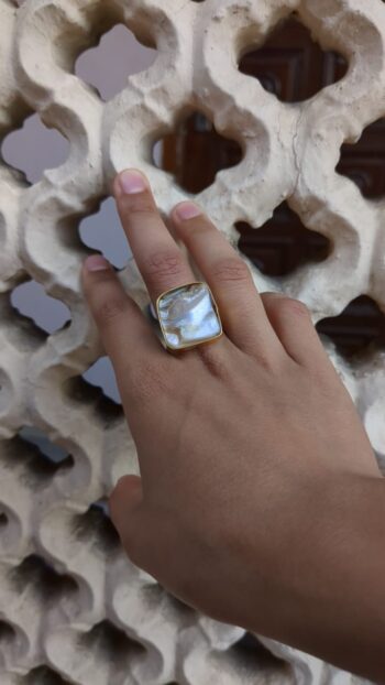 Mother Of Pearl Ring