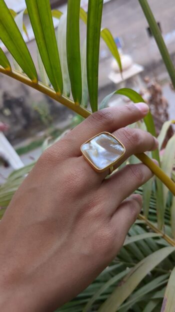 Mother Of Pearl Ring
